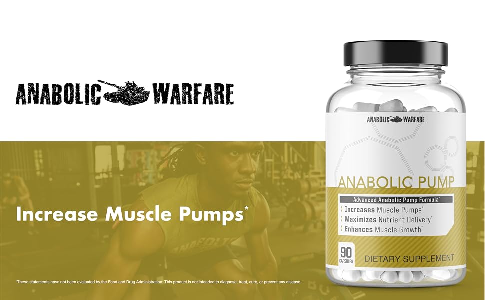 Anabolic Pump - Increase muscle pumps