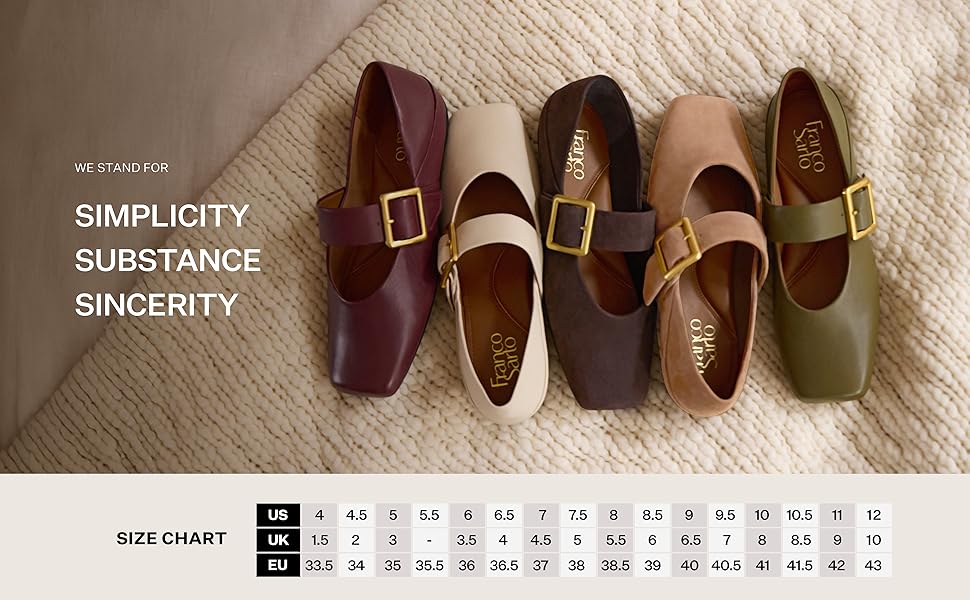 Franco Sarto Size Chart