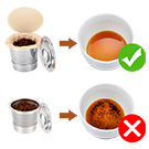 k cup filter disposable with lid