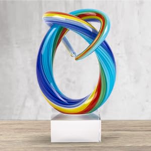 Murano-Style Glass Sculpture