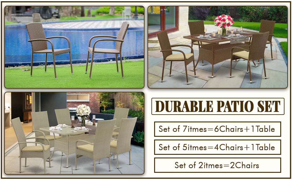 Square Kitchen Table and Parson Dining Room Chairs