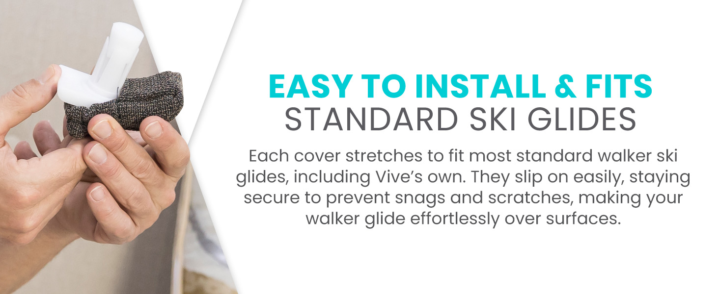 Ski Glide Slide Tennis Ball Covers