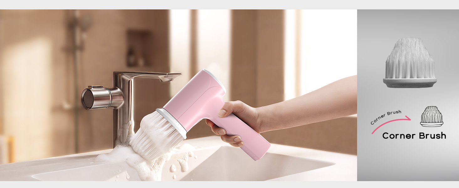 electric spin scrubber