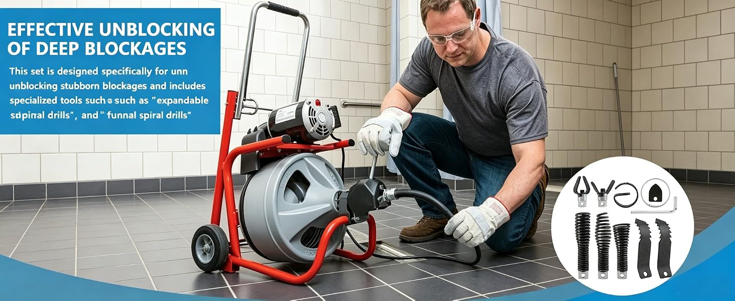 drain snake hair drain clog remover