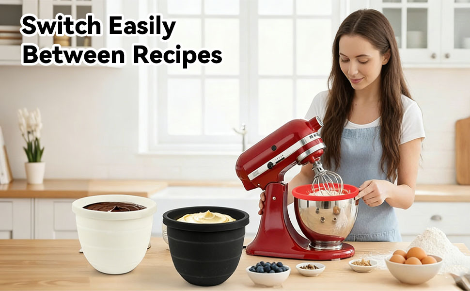 Easily switch between different ingredients