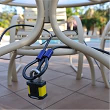 cable on table