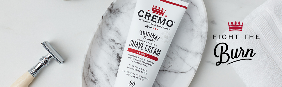 shave cream, men's shave cream, cremo shave cream, best shave cream, razor burn, close shave