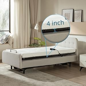 remote adjustable bed frame