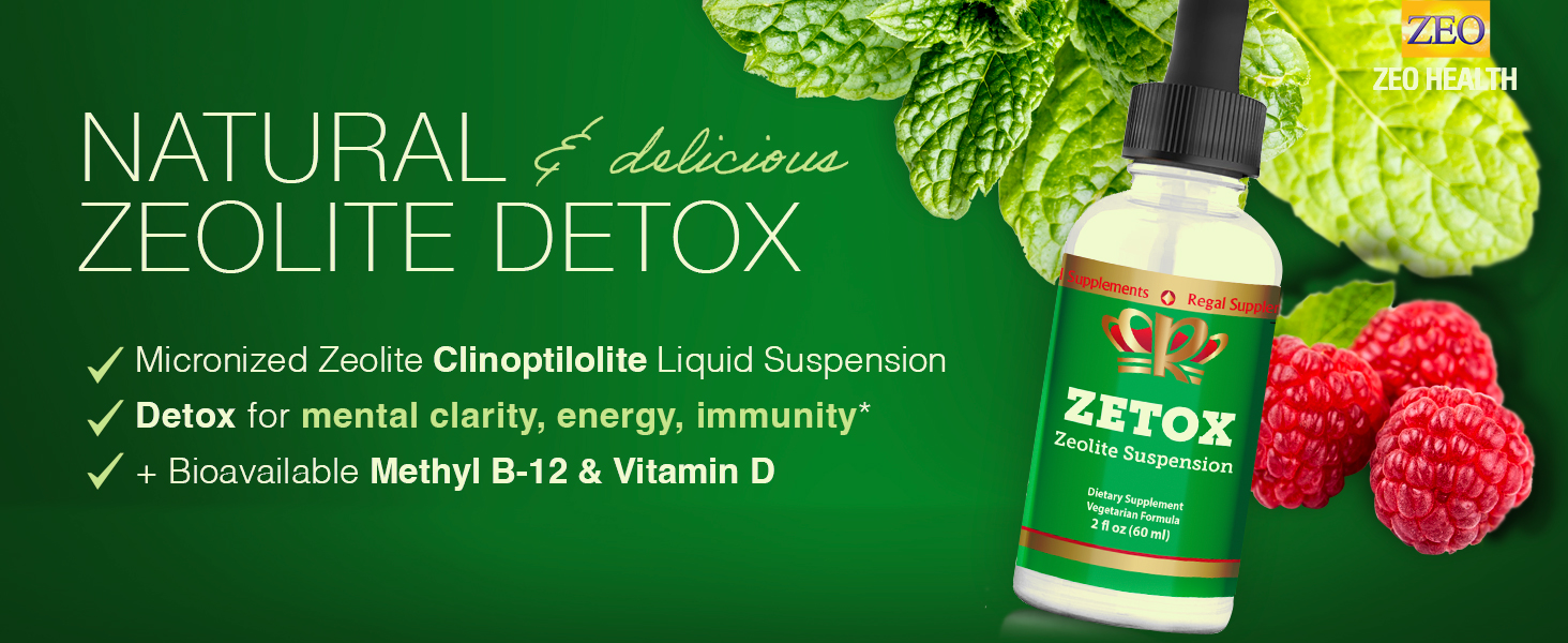 Zeotox Liquid Zeolite Detox Clinoptilolite