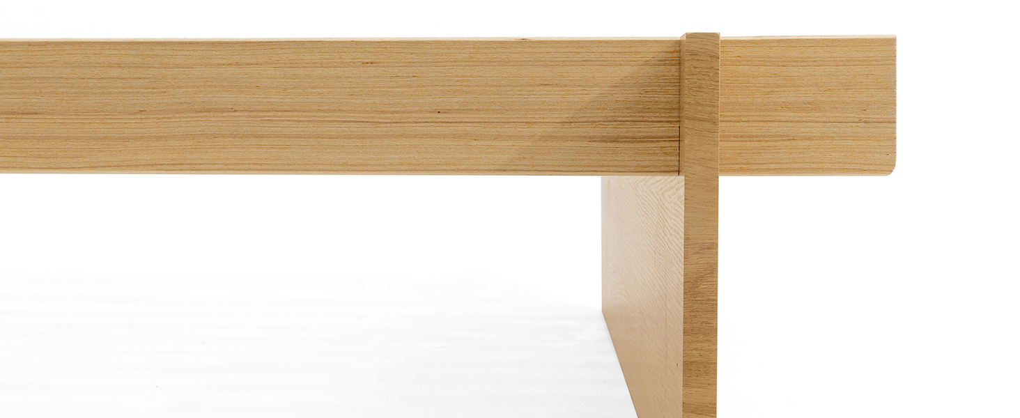 wooden bed frame