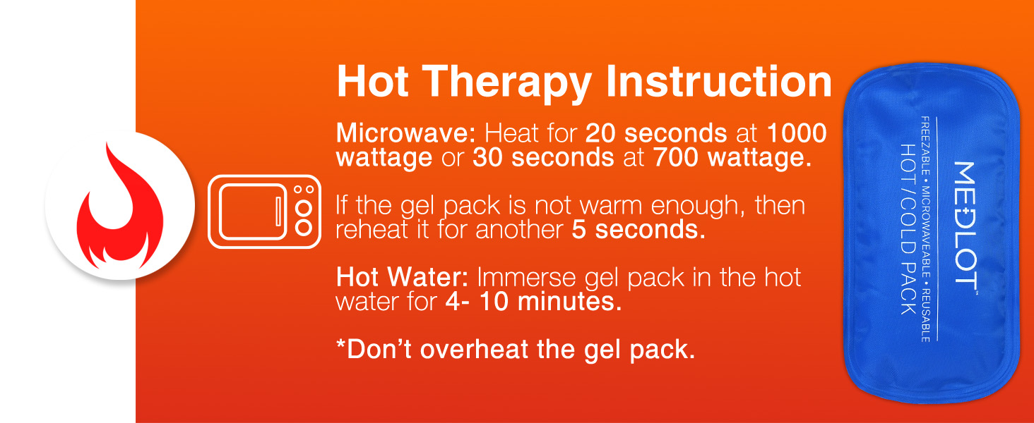 hot therapy instruction