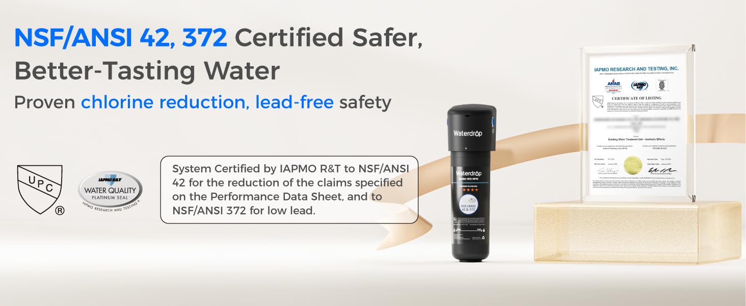 Waterdrop Under Sink Water Filter