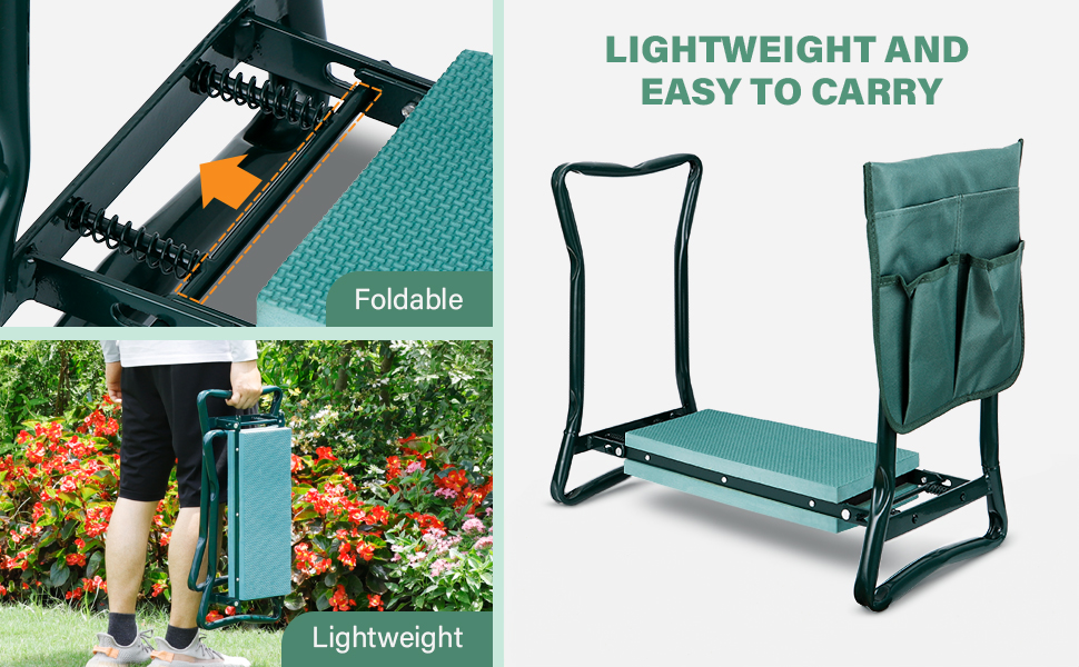 Folding Garden Kneeler Seat