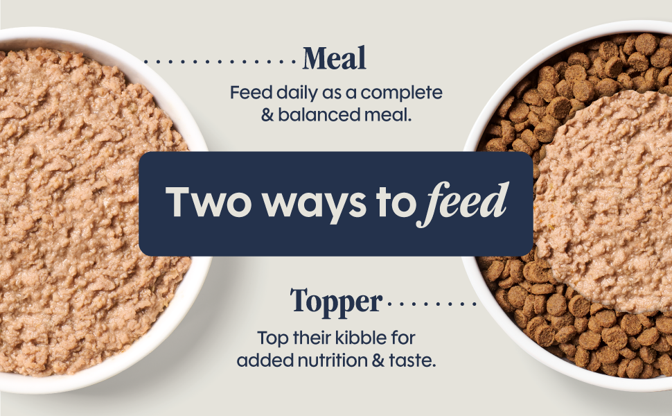 Meal or topper
