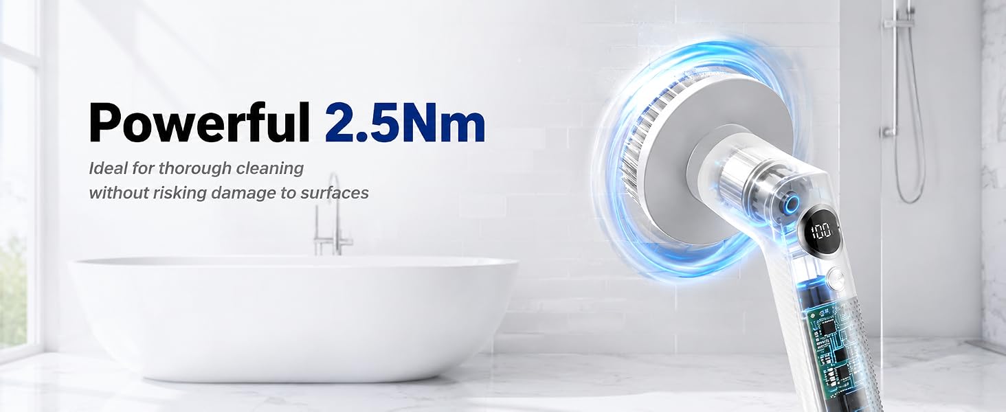 Electric Spin Scrubber