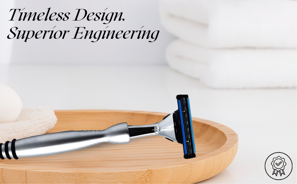 Taconic Shave, Gillette Sensor &amp;amp; Sensor Excel Compatible Heavyweight Triple Blade