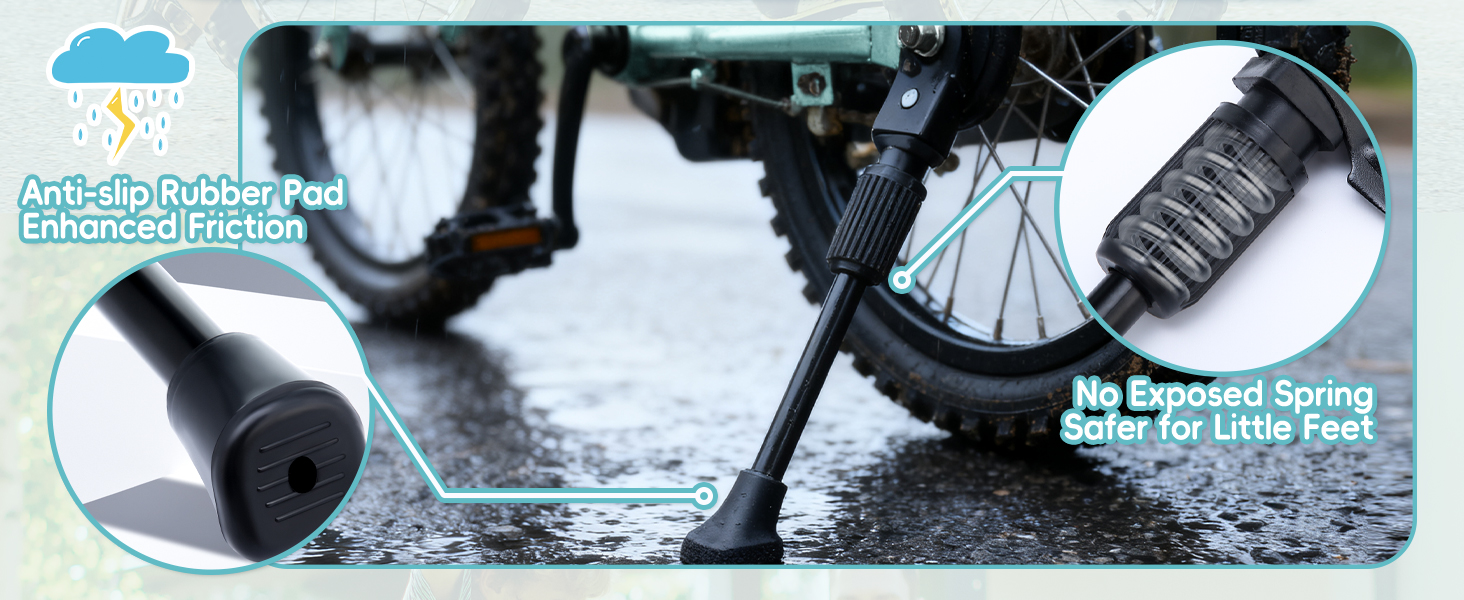 bike kickstand kick stand for kids bike bike kickstand 16 inch