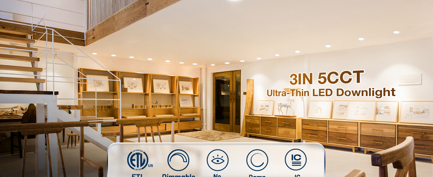 recessed lighting 3 inch
