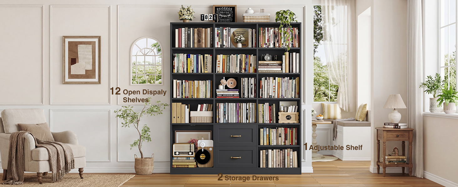 Bookshelf with Storage