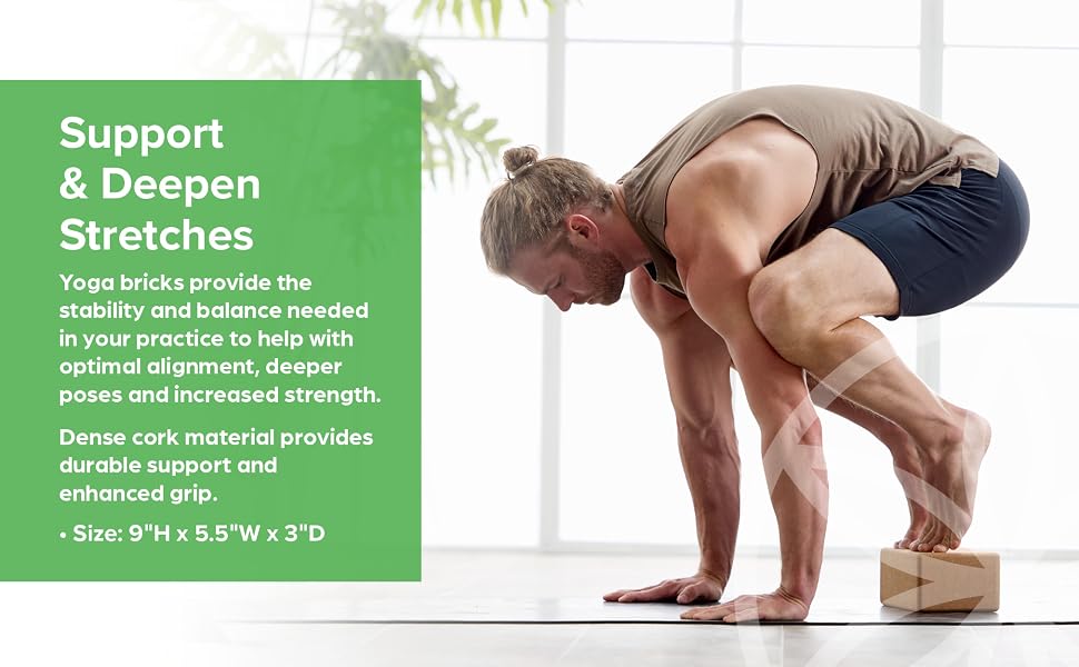 Gaiam Cork Yoga Brick