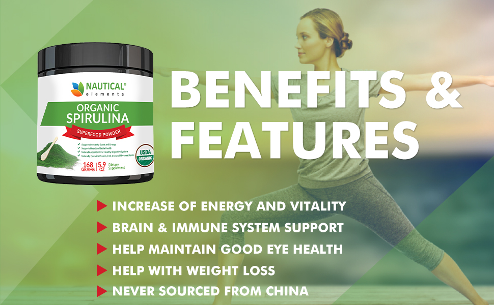 Organic Spirulina Powder