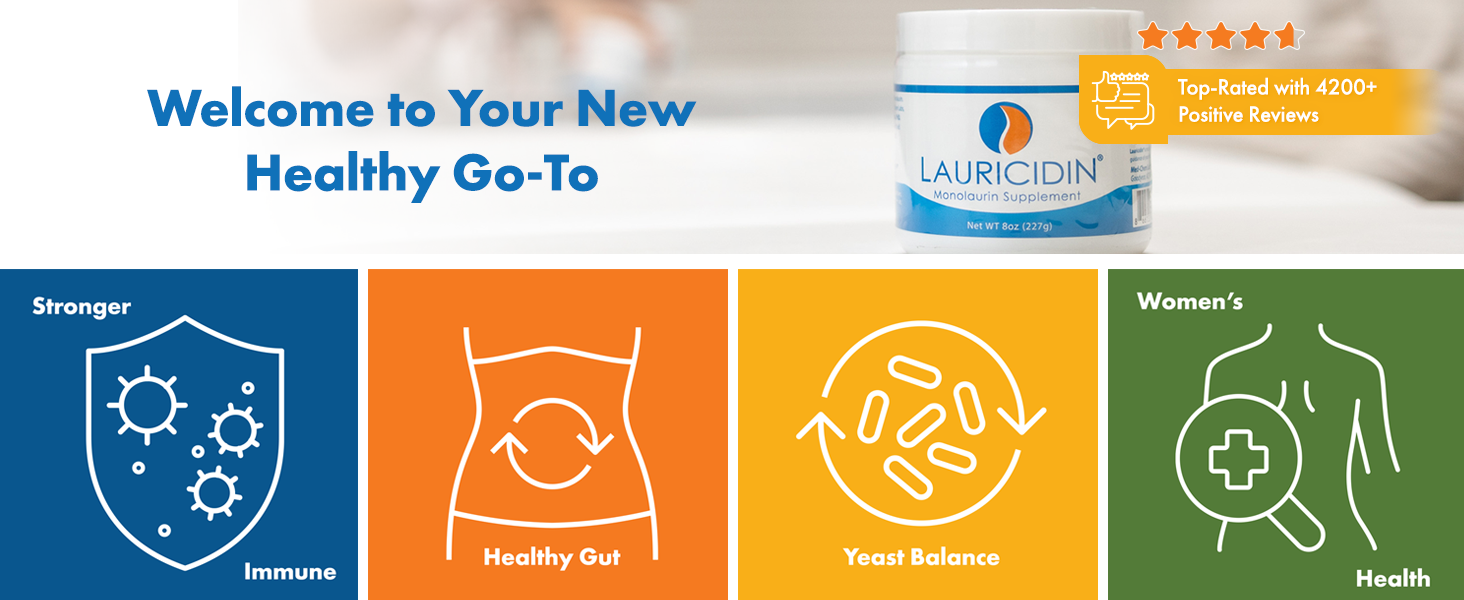 Welcome to Your Healthy New Go-To for Immune, Gut Health, Yeast Health and Womens Health