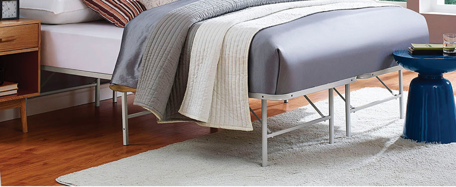 stainless steel metal,seasonable clothing bins,non-marking foot caps,modern bed frame