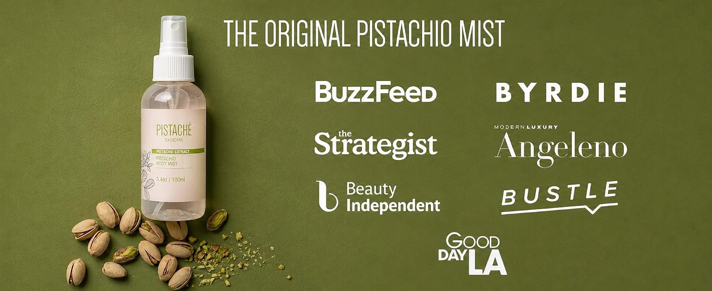 Pistaché Skincare Pistachio Oil Body Mist Fragrance