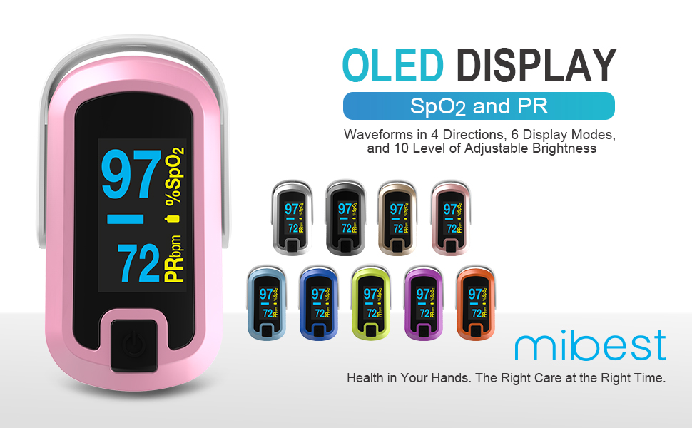 fingertip pulse oximeter oxygen meter finger pulse oximeter