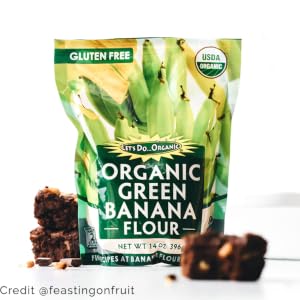 gluten free organic green banana flour