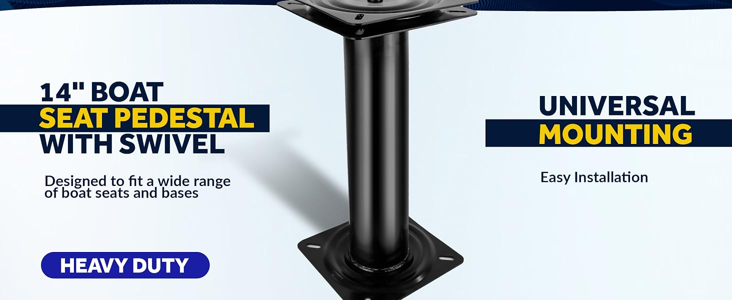 boat seat pedestals and bases