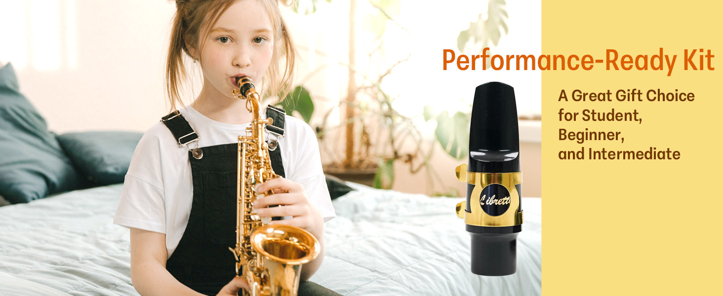 boquilla saxofón alto kit beginners student intermediate gift holiday back to school cheap under 10