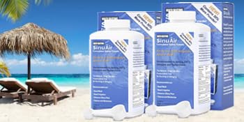 sinuair, neti pot, navage, neil med, sinus rinse, nasal wash, nasopure