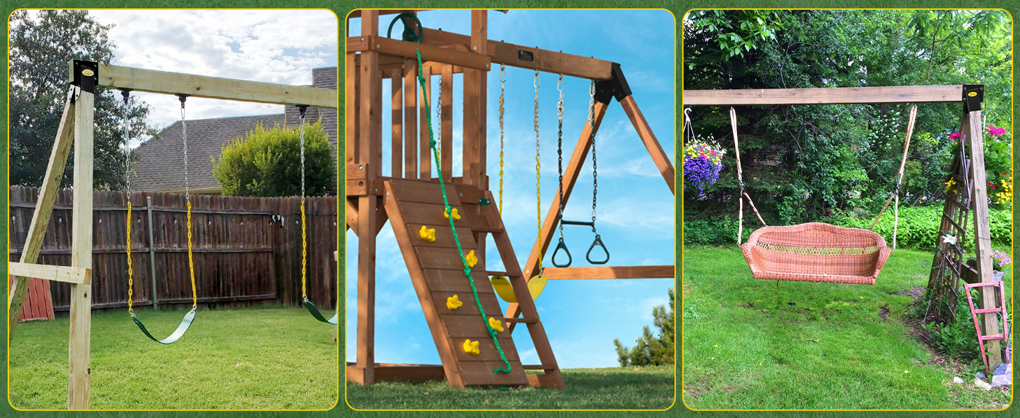 BETOOLL A-Frame 1pcs Brackets Swing Set