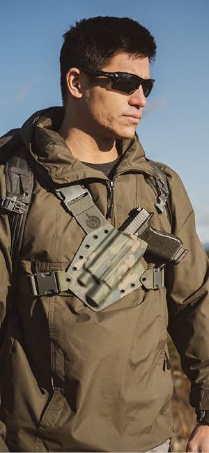 Chest Holster designed for the outdoors