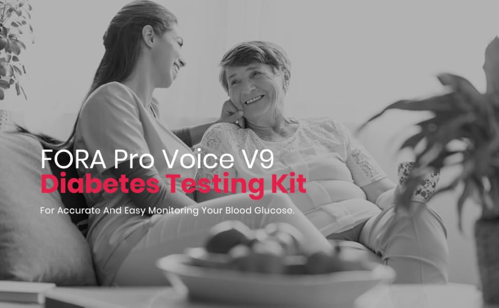Pro Voice V9 Diabetes Testing Kit
