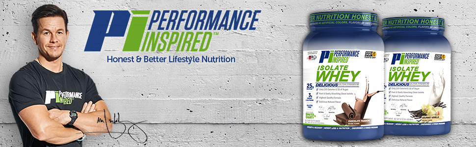 isolate whey protein 25g chocolate vanilla performance inspired mark wahlberg