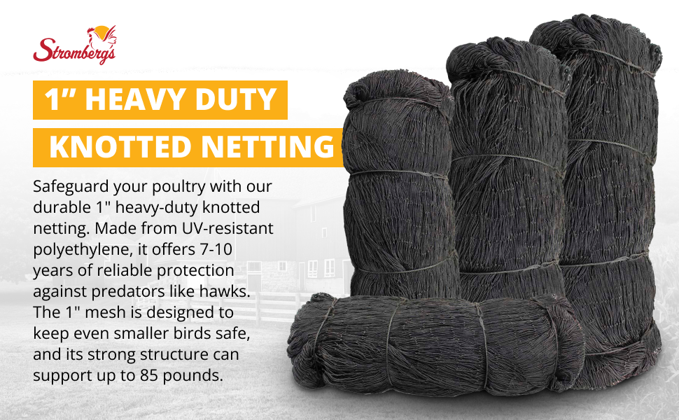 Stromberg's Heavy Duty Knotted Netting Gamebird