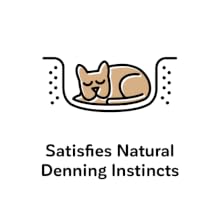 satisfies natural denning instincts in dogs