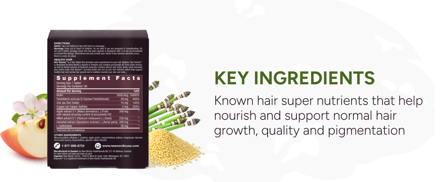 New Nordic Hair Volume