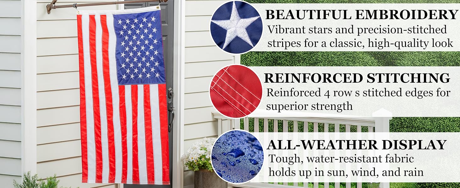 American Flag Details