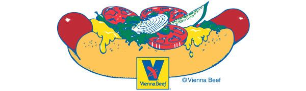 Vienna Beef cartoon logo