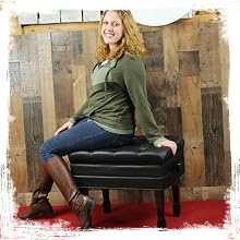 Leather Piano Bench