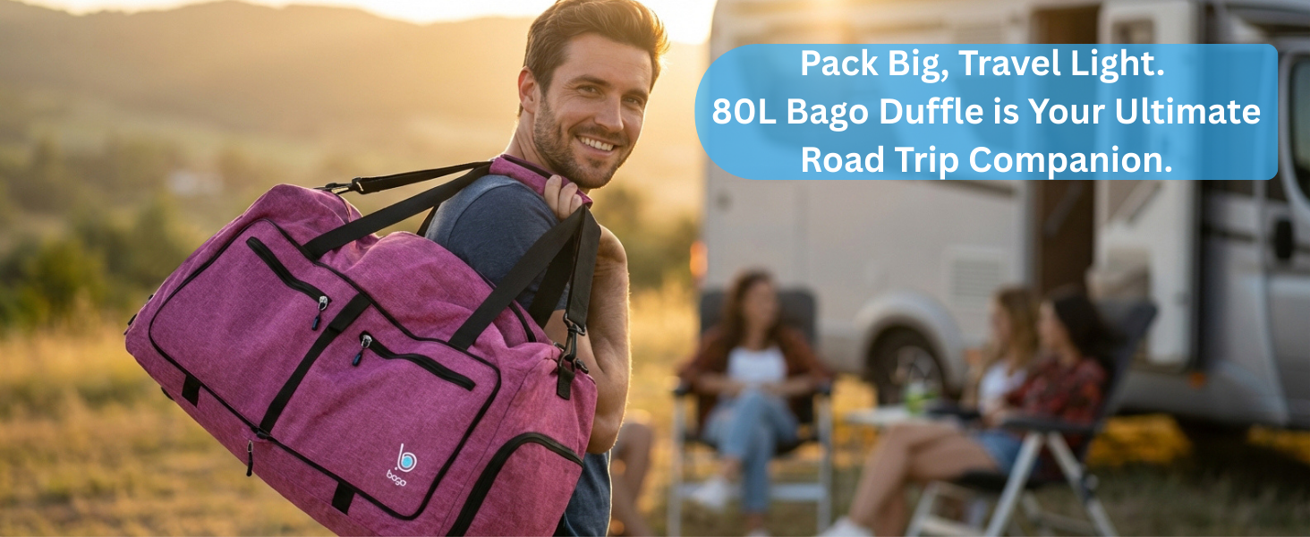 Medium Duffle bag for weekend trip