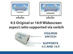 game avg link tv cords wires dreamcas upscaler upgrade technology nintendo mod kaiko composite vmu