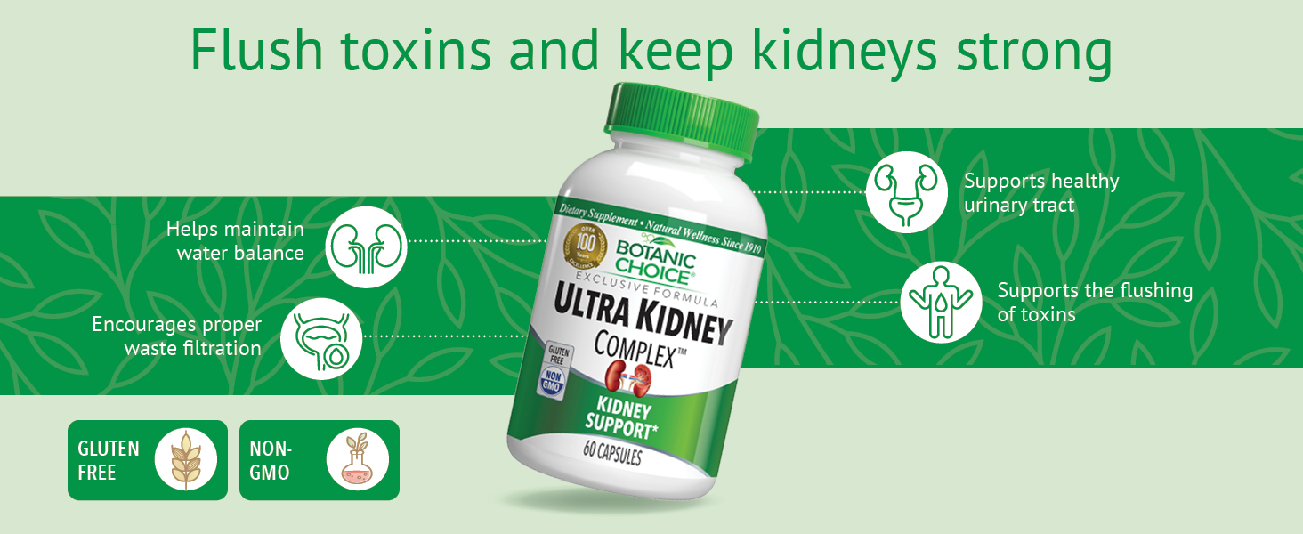 Ultra Kidney Complex Kidney support maintain water balance and flushing toxins