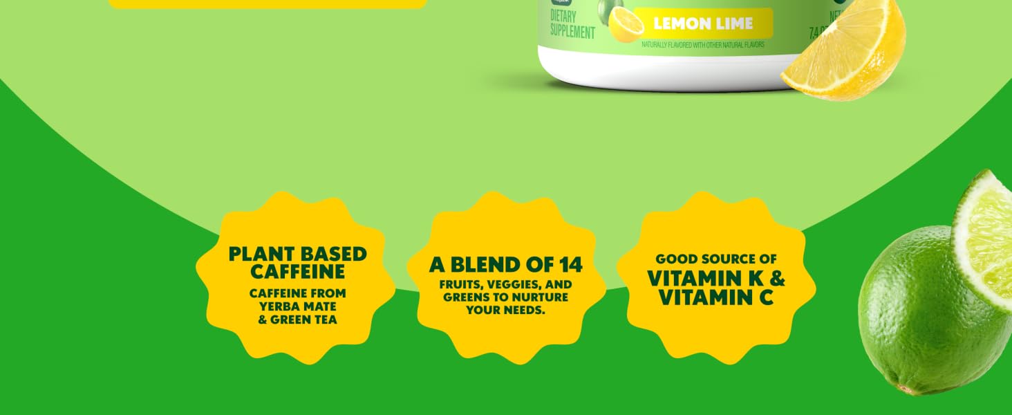 amazing grass energy, caffeinated greens, powdered greens, daily greens powder, powder greens, green