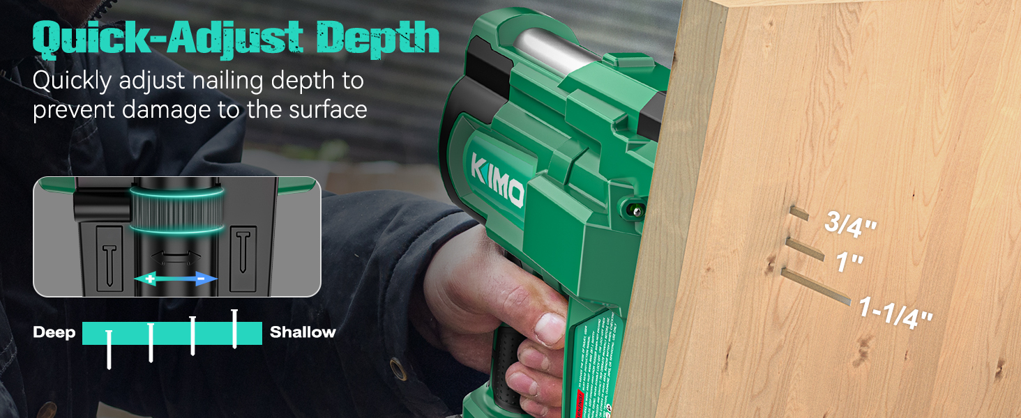 Quick-Adjust Depth