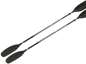 ab30 asymmetrical paddles 4 part aluminum kayak paddle oar sea eagle accessories