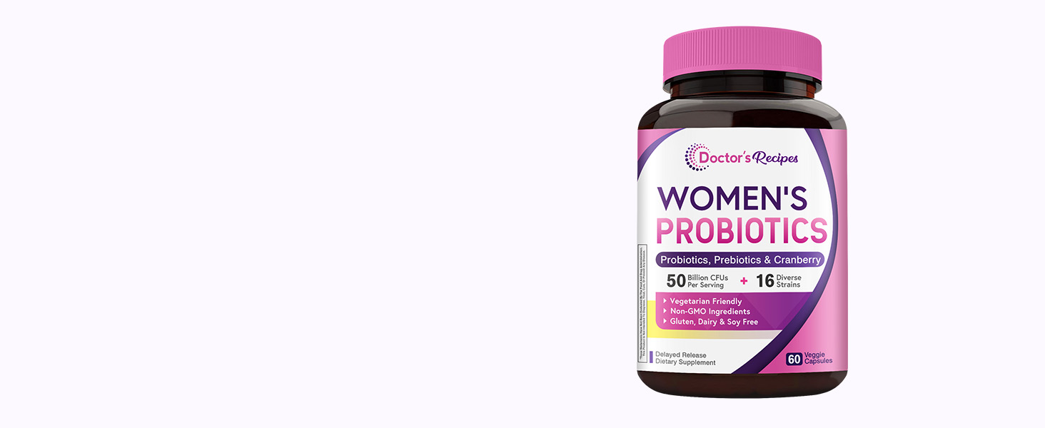 Doctor’s Recipes Women’s Probiotics